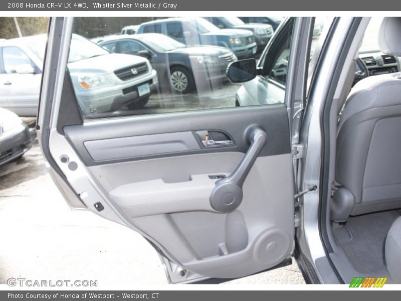 Whistler Silver Metallic / Gray 2008 Honda CR-V LX 4WD