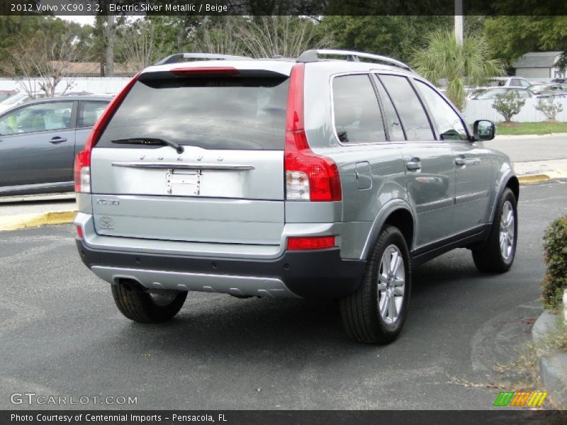 Electric Silver Metallic / Beige 2012 Volvo XC90 3.2