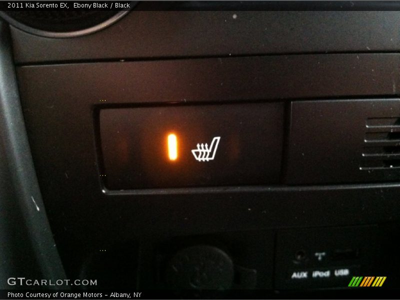 Ebony Black / Black 2011 Kia Sorento EX