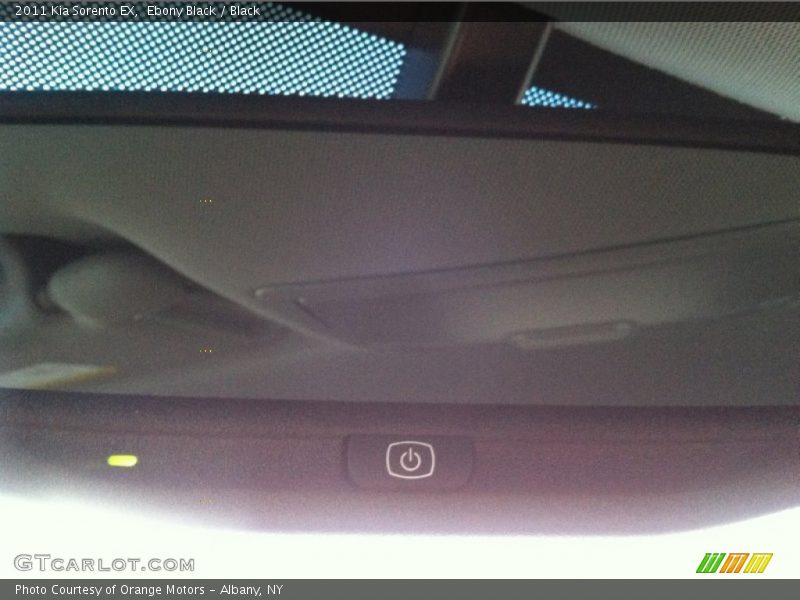 Ebony Black / Black 2011 Kia Sorento EX
