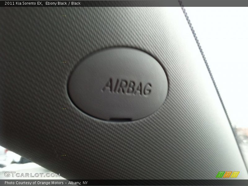 Ebony Black / Black 2011 Kia Sorento EX