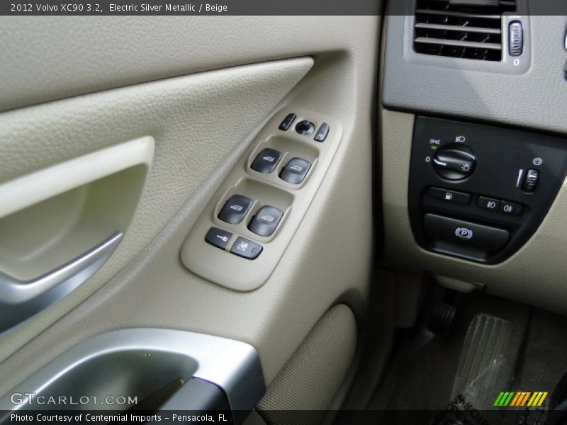 Electric Silver Metallic / Beige 2012 Volvo XC90 3.2