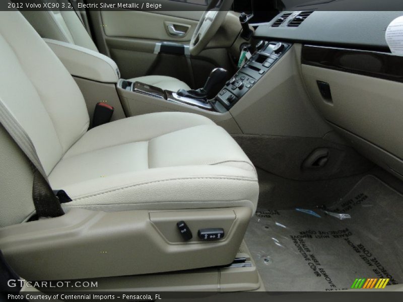 Electric Silver Metallic / Beige 2012 Volvo XC90 3.2