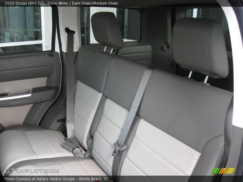 Stone White / Dark Khaki/Medium Khaki 2009 Dodge Nitro SLT