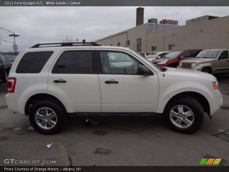 White Suede / Camel 2011 Ford Escape XLT