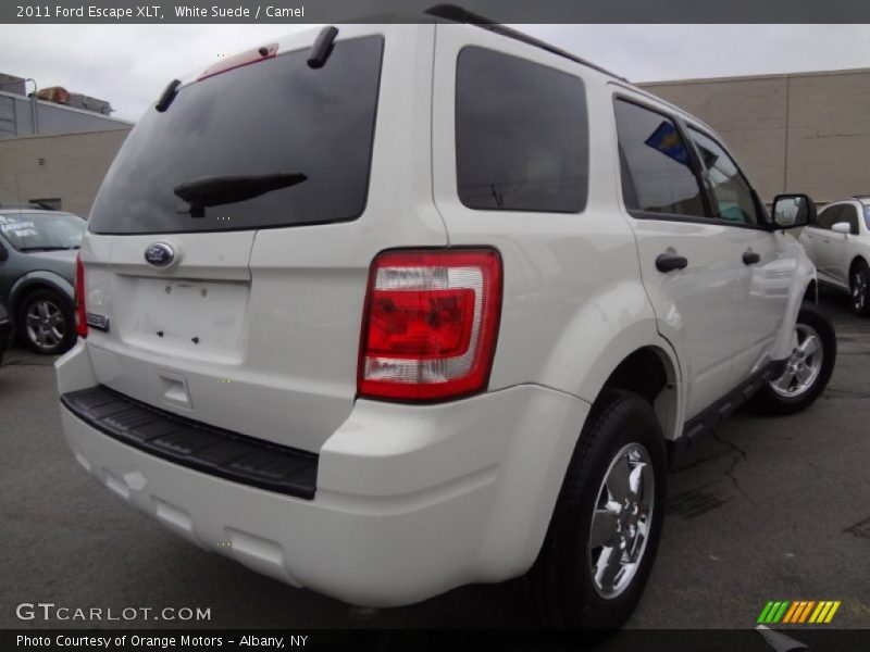 White Suede / Camel 2011 Ford Escape XLT