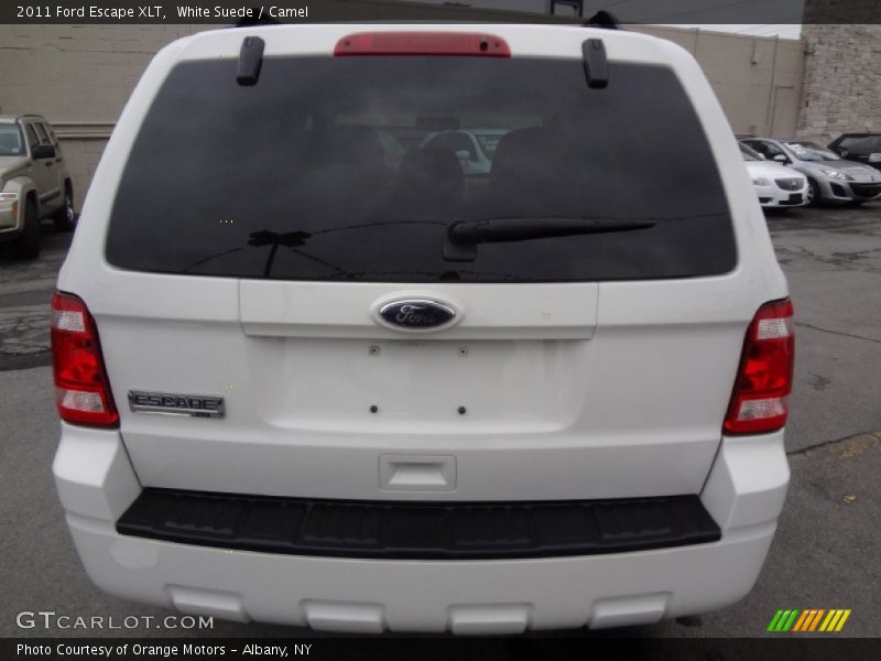 White Suede / Camel 2011 Ford Escape XLT