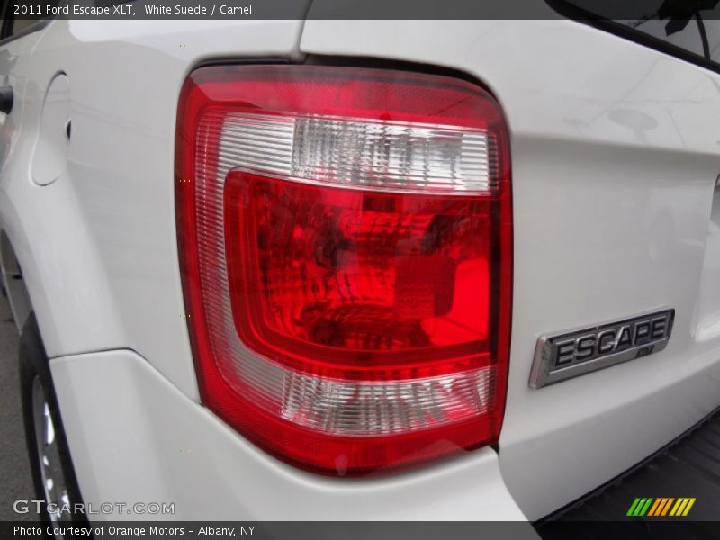 White Suede / Camel 2011 Ford Escape XLT