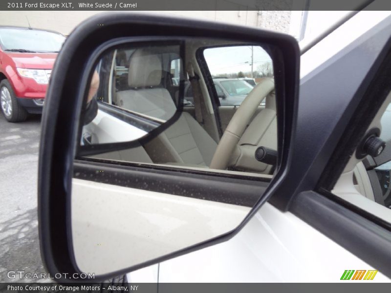 White Suede / Camel 2011 Ford Escape XLT