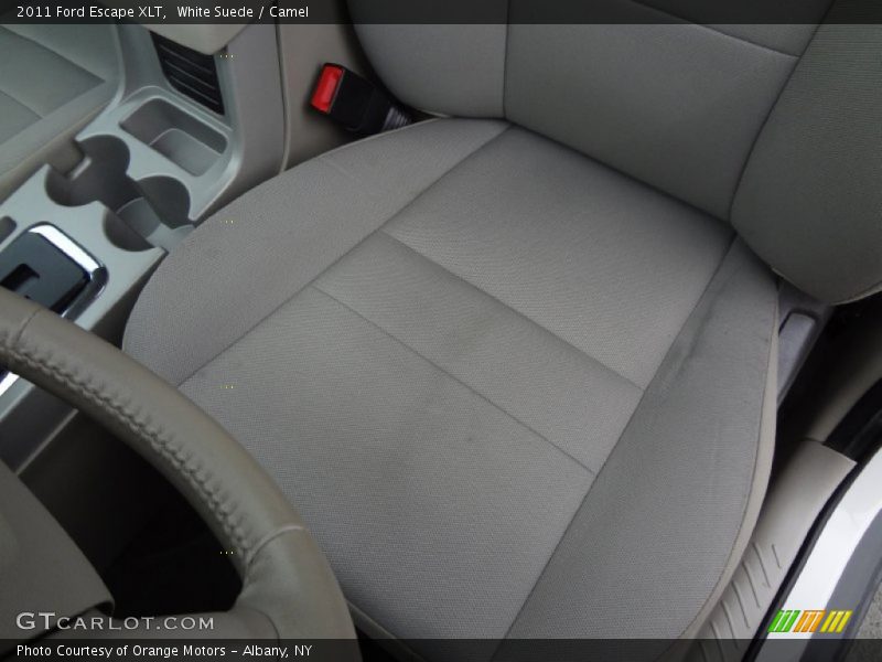 White Suede / Camel 2011 Ford Escape XLT
