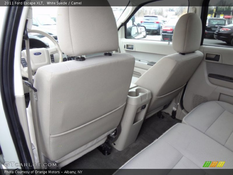 White Suede / Camel 2011 Ford Escape XLT