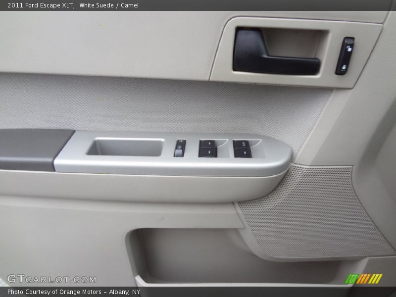 White Suede / Camel 2011 Ford Escape XLT