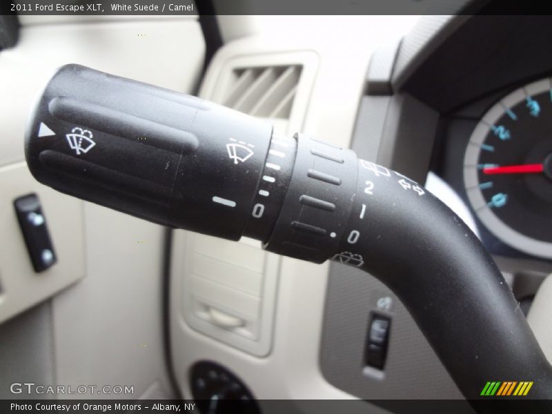 White Suede / Camel 2011 Ford Escape XLT