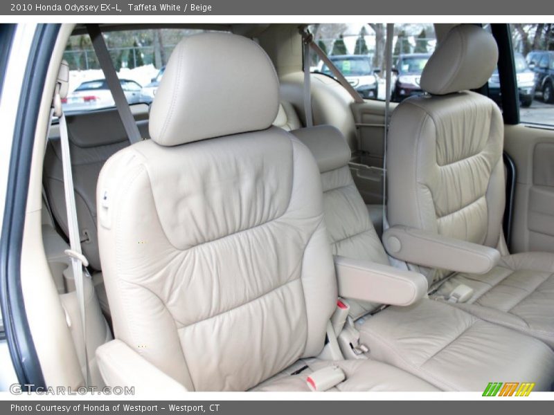 Rear Seat of 2010 Odyssey EX-L