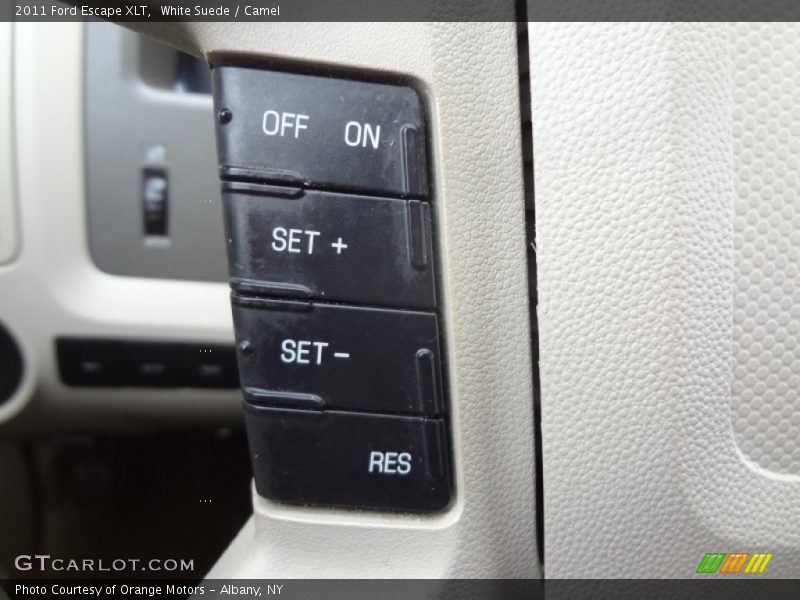 White Suede / Camel 2011 Ford Escape XLT