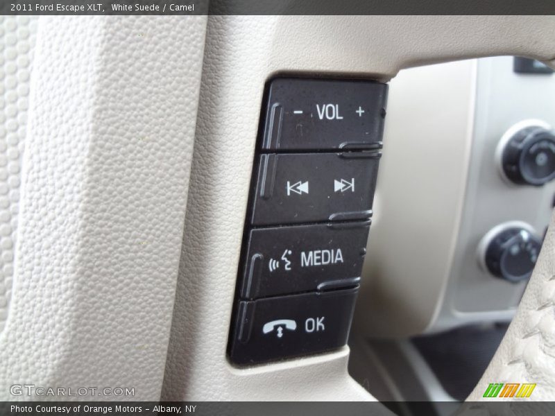 White Suede / Camel 2011 Ford Escape XLT