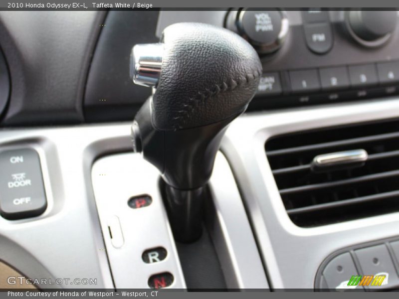  2010 Odyssey EX-L 5 Speed Automatic Shifter