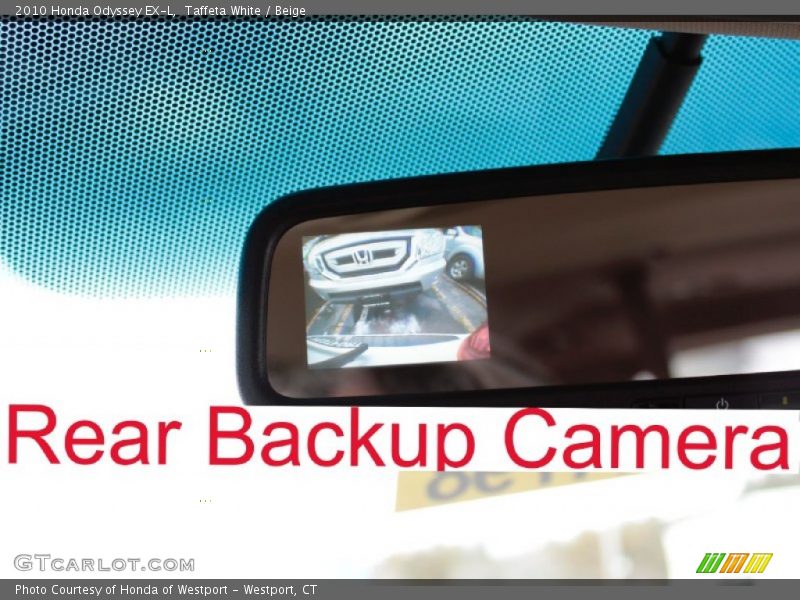 Taffeta White / Beige 2010 Honda Odyssey EX-L