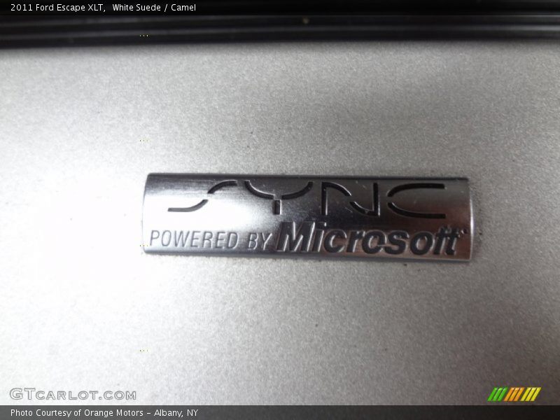 White Suede / Camel 2011 Ford Escape XLT