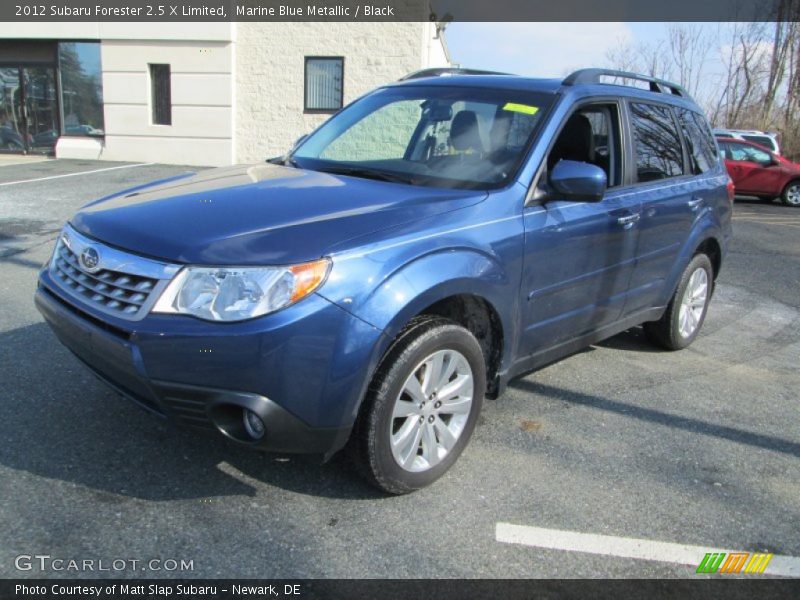 Front 3/4 View of 2012 Forester 2.5 X Limited