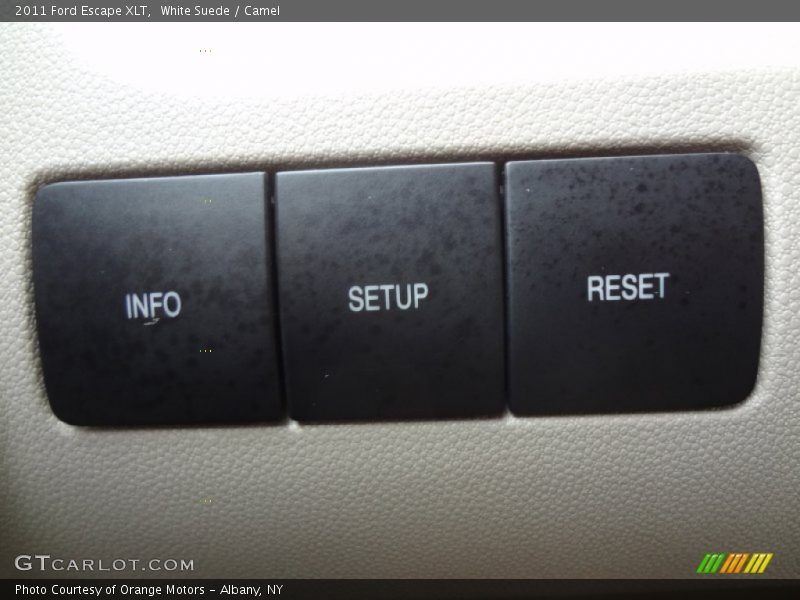 White Suede / Camel 2011 Ford Escape XLT