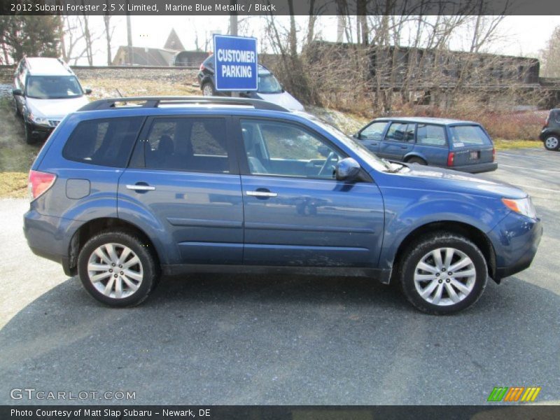 Marine Blue Metallic / Black 2012 Subaru Forester 2.5 X Limited