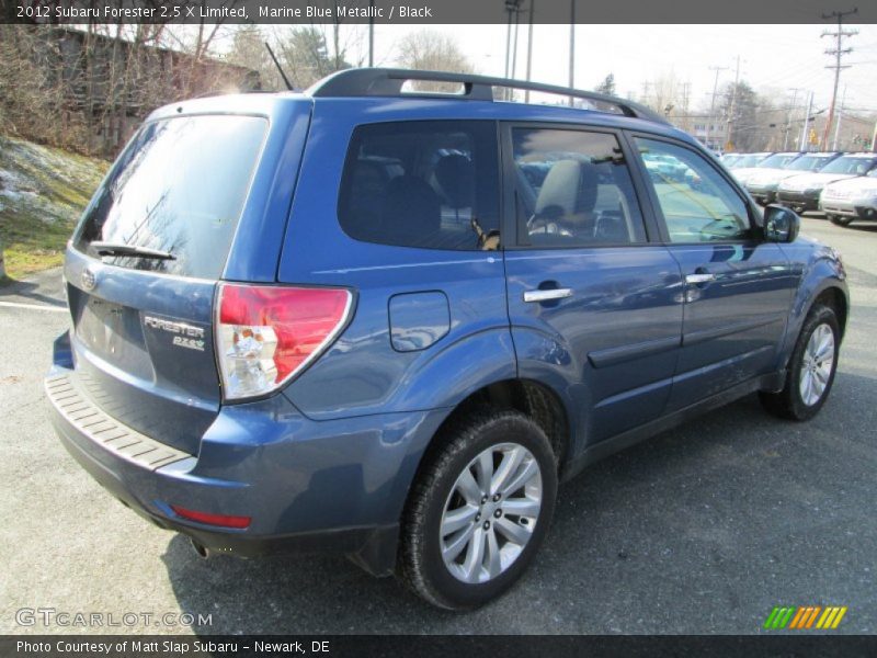 Marine Blue Metallic / Black 2012 Subaru Forester 2.5 X Limited