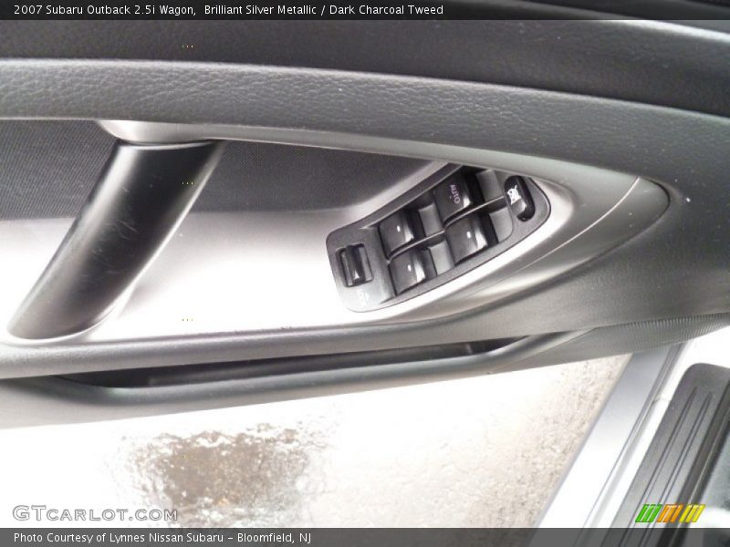 Brilliant Silver Metallic / Dark Charcoal Tweed 2007 Subaru Outback 2.5i Wagon