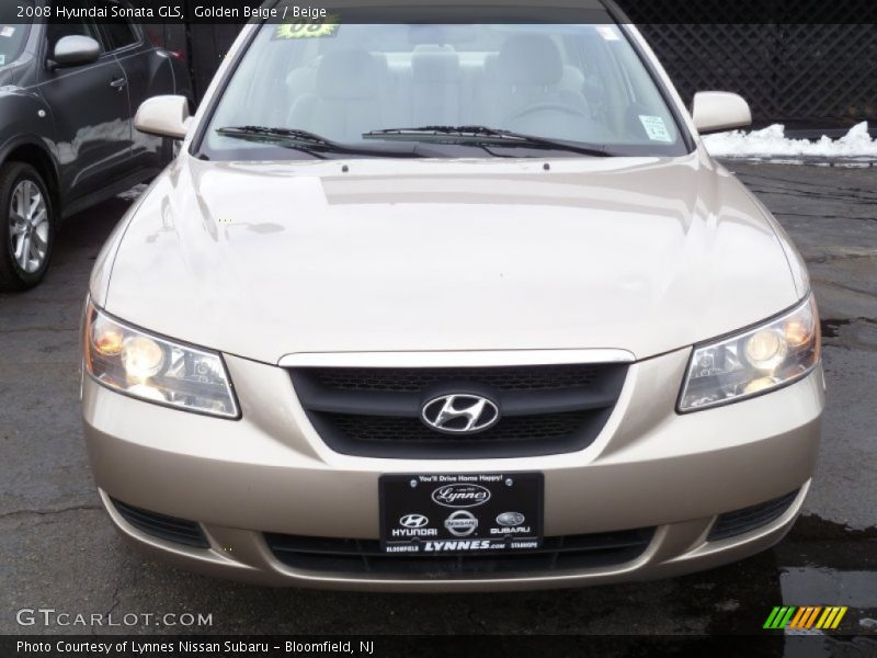Golden Beige / Beige 2008 Hyundai Sonata GLS