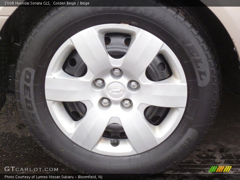 Golden Beige / Beige 2008 Hyundai Sonata GLS
