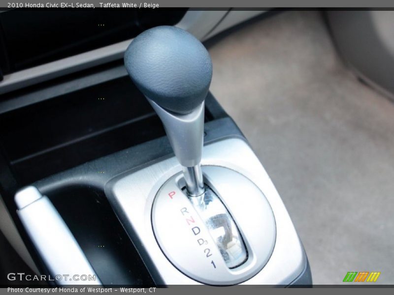  2010 Civic EX-L Sedan 5 Speed Automatic Shifter