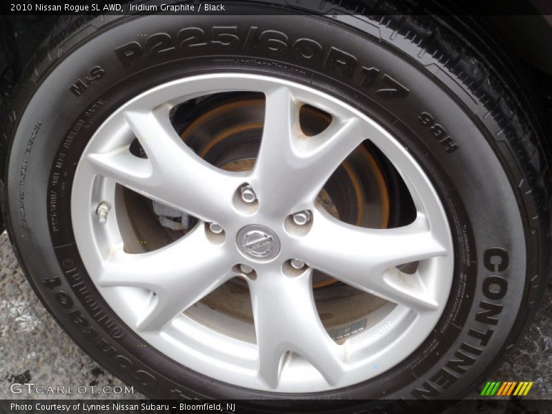 Iridium Graphite / Black 2010 Nissan Rogue SL AWD