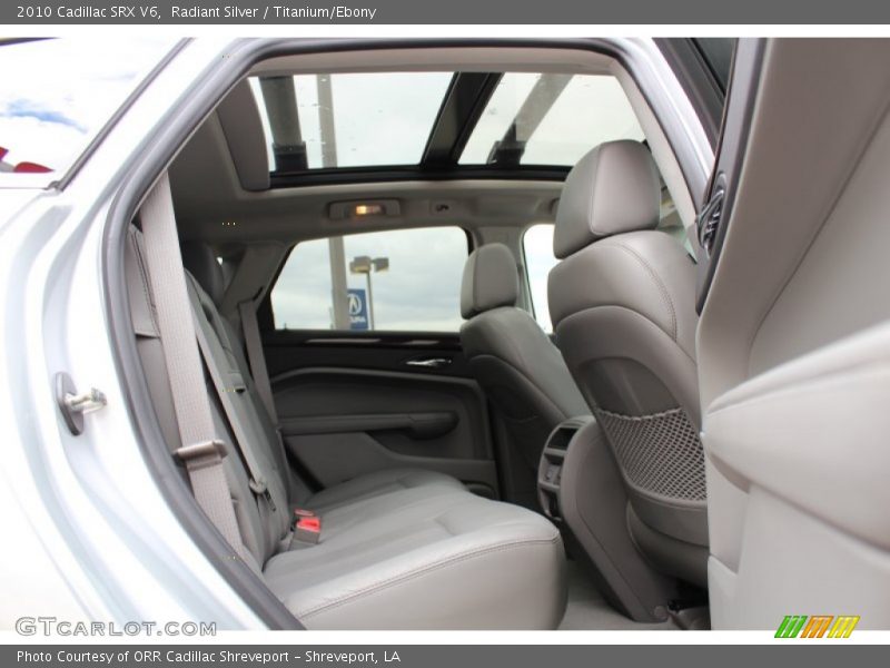 Rear Seat of 2010 SRX V6