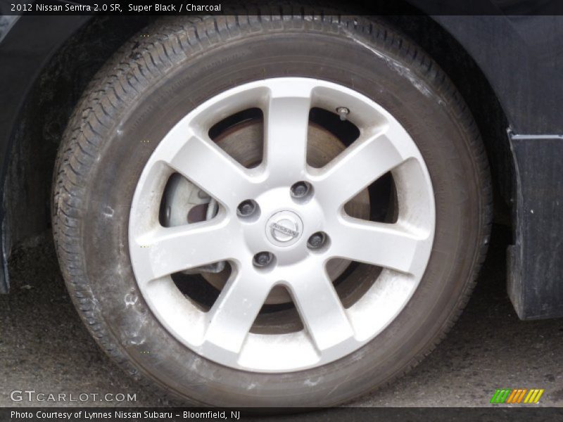 Super Black / Charcoal 2012 Nissan Sentra 2.0 SR