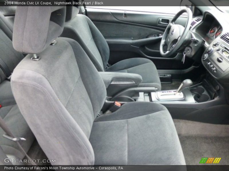  2004 Civic LX Coupe Black Interior