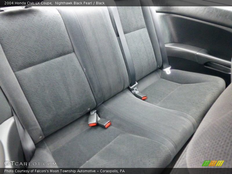 Rear Seat of 2004 Civic LX Coupe