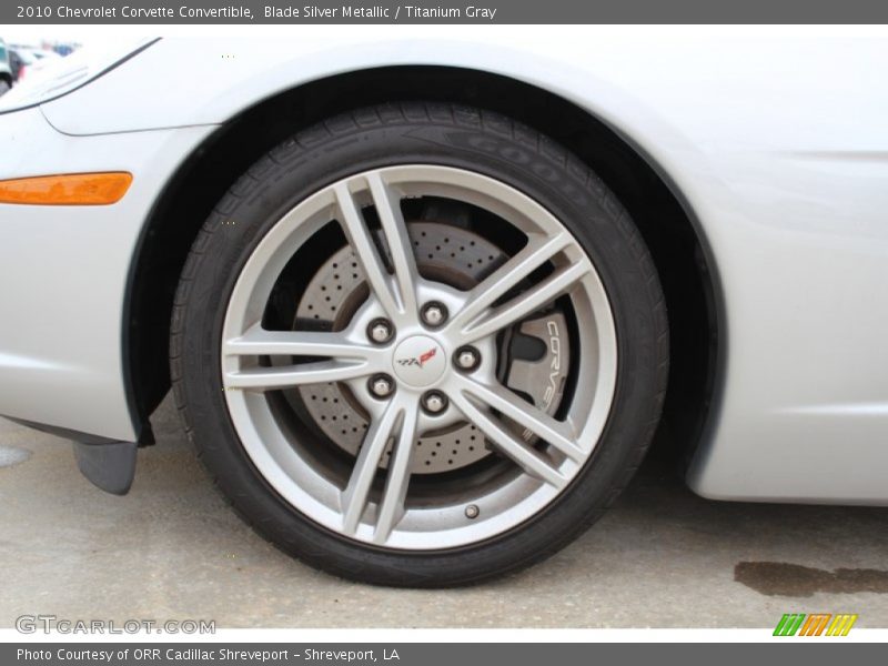  2010 Corvette Convertible Wheel