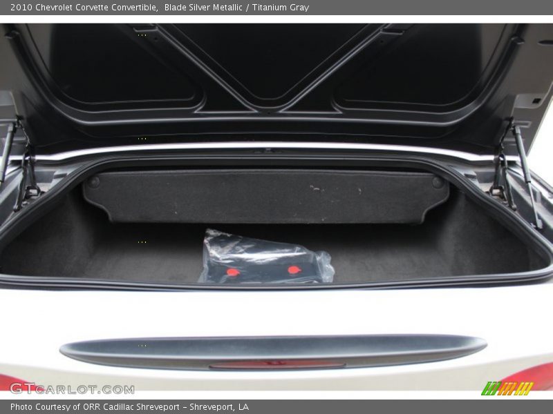 Blade Silver Metallic / Titanium Gray 2010 Chevrolet Corvette Convertible