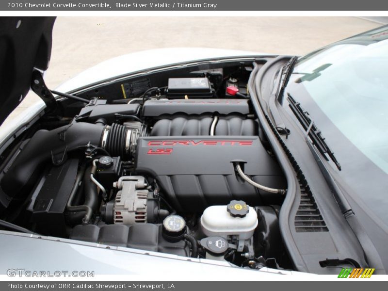  2010 Corvette Convertible Engine - 6.2 Liter OHV 16-Valve LS3 V8