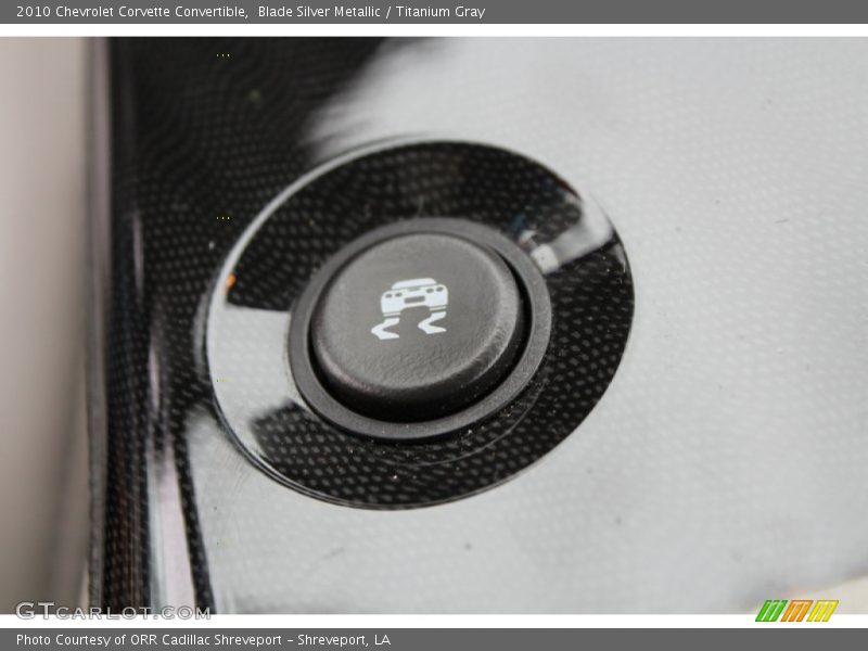 Blade Silver Metallic / Titanium Gray 2010 Chevrolet Corvette Convertible