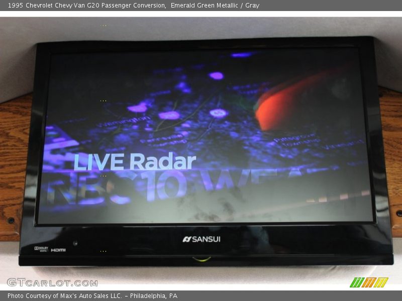 Emerald Green Metallic / Gray 1995 Chevrolet Chevy Van G20 Passenger Conversion