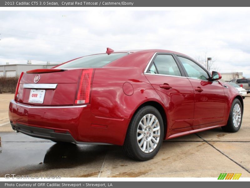 Crystal Red Tintcoat / Cashmere/Ebony 2013 Cadillac CTS 3.0 Sedan