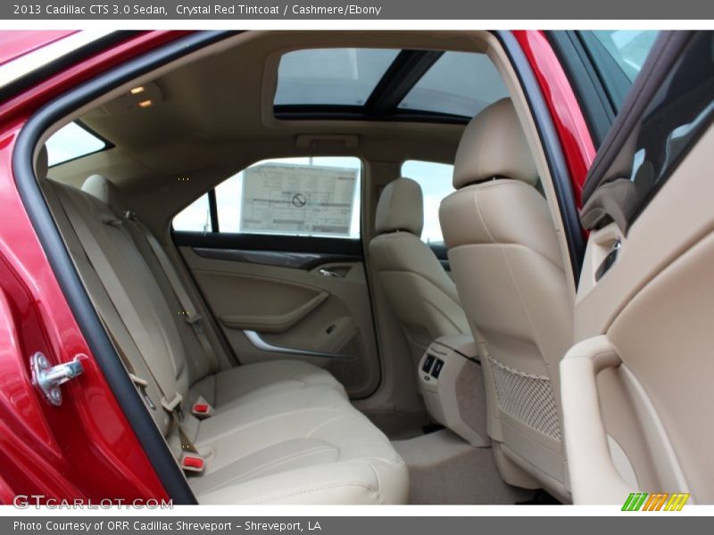 Crystal Red Tintcoat / Cashmere/Ebony 2013 Cadillac CTS 3.0 Sedan