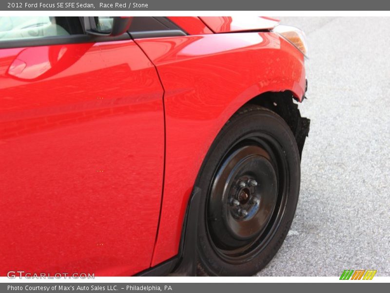 Race Red / Stone 2012 Ford Focus SE SFE Sedan
