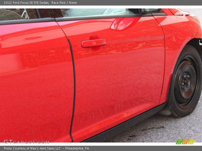 Race Red / Stone 2012 Ford Focus SE SFE Sedan