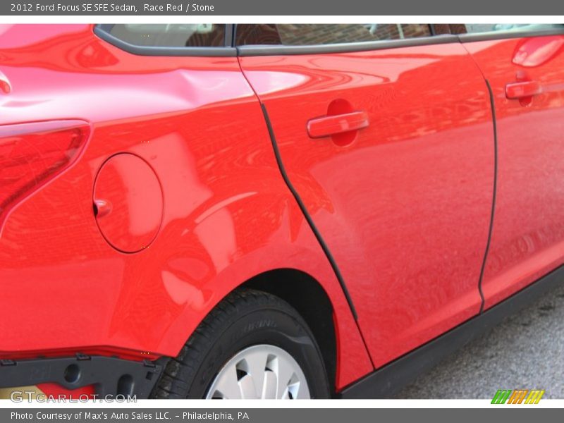 Race Red / Stone 2012 Ford Focus SE SFE Sedan