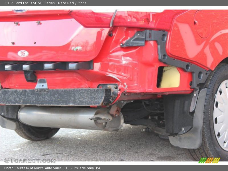 Race Red / Stone 2012 Ford Focus SE SFE Sedan