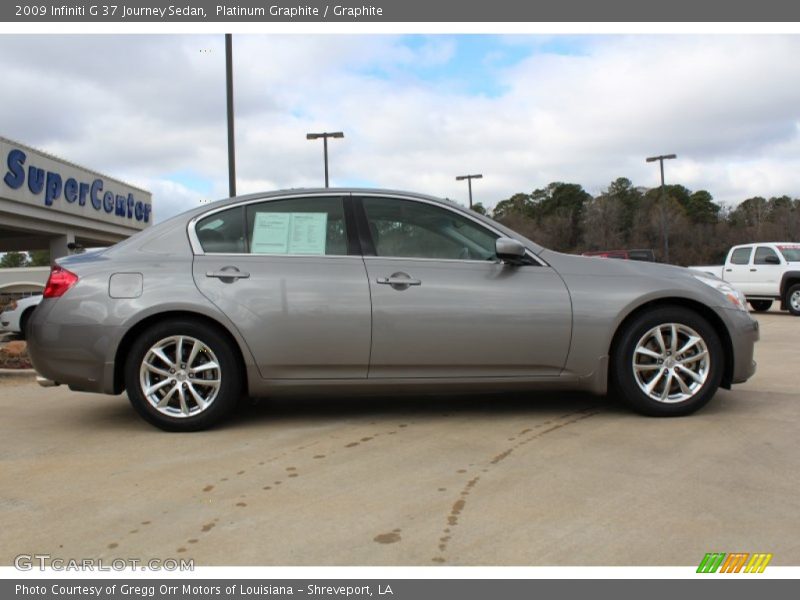 Platinum Graphite / Graphite 2009 Infiniti G 37 Journey Sedan