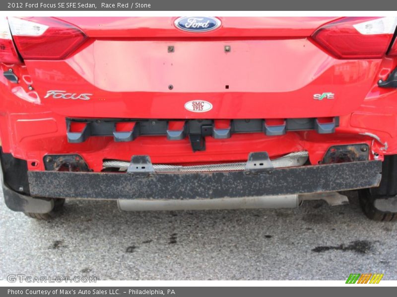 Race Red / Stone 2012 Ford Focus SE SFE Sedan