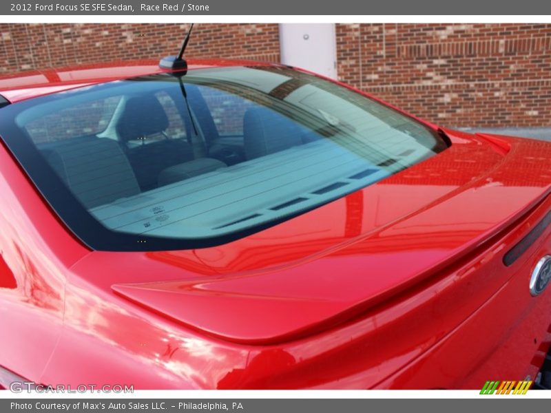 Race Red / Stone 2012 Ford Focus SE SFE Sedan